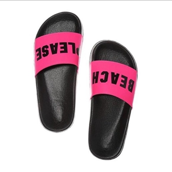 Victoria's Secret Pink Cross Slides. Size 5-6 Small. NWT - Picture 10 of 13